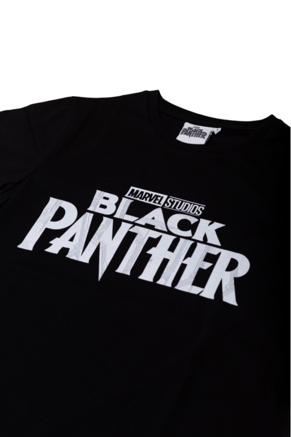 Giyimod ORİJİNAL MARVEL BLACK PANTHER ERKEK TSHIRT-1230458-SİYAH