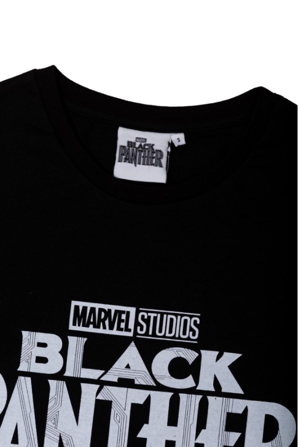 Giyimod ORİJİNAL MARVEL BLACK PANTHER ERKEK TSHIRT-1230458-SİYAH