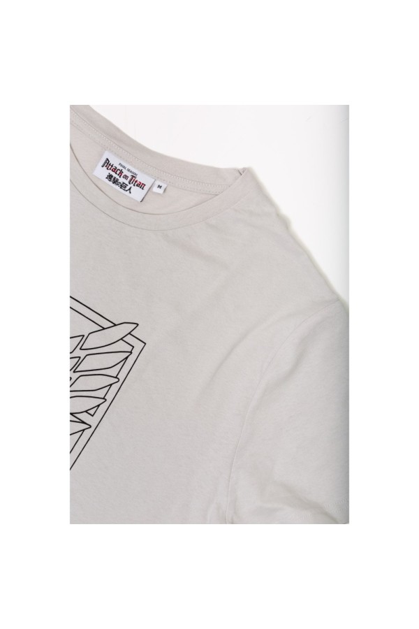 Giyimod ORİJİNAL ATTACK ON TITAN JAPON DİZAYN ERKEK TSHIRT-1230478-GRİ