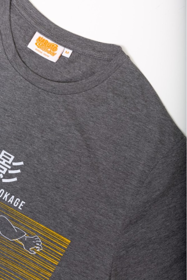Giyimod ORİJİNAL NARUTO UZUMAKİ HOKAGE TSHIRT-1280181-ANTRASİT