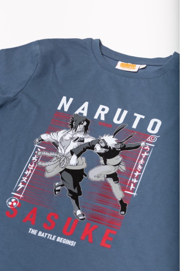 Giyimod ORİJİNAL NARUTO SASUKE ÇOCUK TSHIRT-1180416-İNDİGO