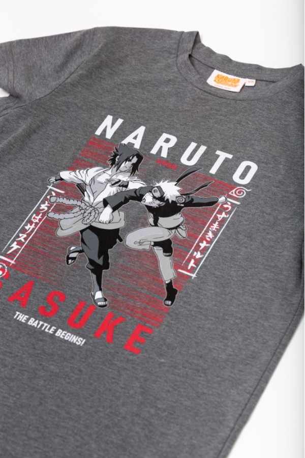 Giyimod ORİJİNAL NARUTO SASUKE ÇOCUK TSHIRT-1180416-ANTRASİT