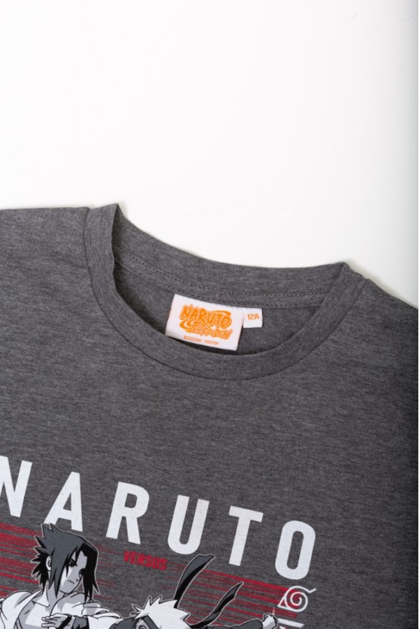 Giyimod ORİJİNAL NARUTO SASUKE ÇOCUK TSHIRT-1180416-ANTRASİT