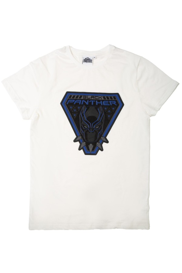 Giyimod ORİJİNAL MARVEL BLACK PANTHER ERKEK TSHIRT-1133498-EKRU