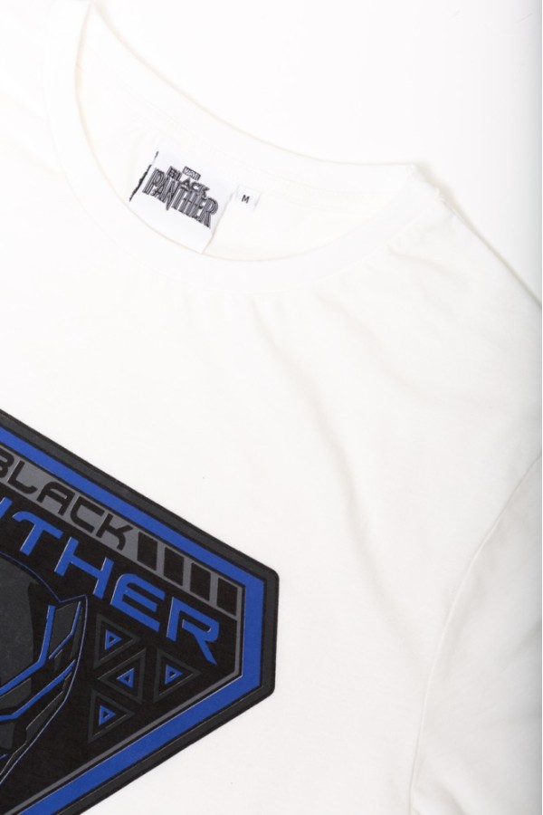 Giyimod ORİJİNAL MARVEL BLACK PANTHER ERKEK TSHIRT-1133498-EKRU