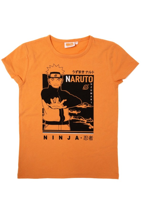 Giyimod ORİJİNAL NARUTO NINJA ÇOCUK TSHIRT-1180371-ORANGE