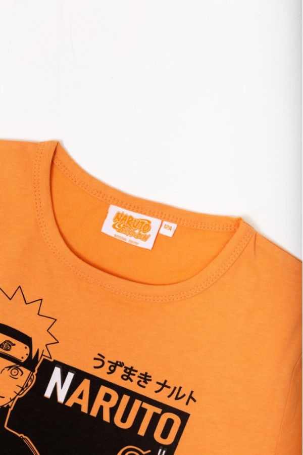 Giyimod ORİJİNAL NARUTO NINJA ÇOCUK TSHIRT-1180371-ORANGE
