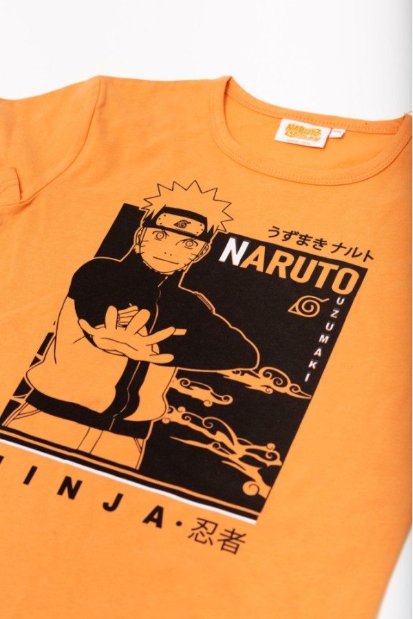 Giyimod ORİJİNAL NARUTO NINJA ÇOCUK TSHIRT-1180371-ORANGE