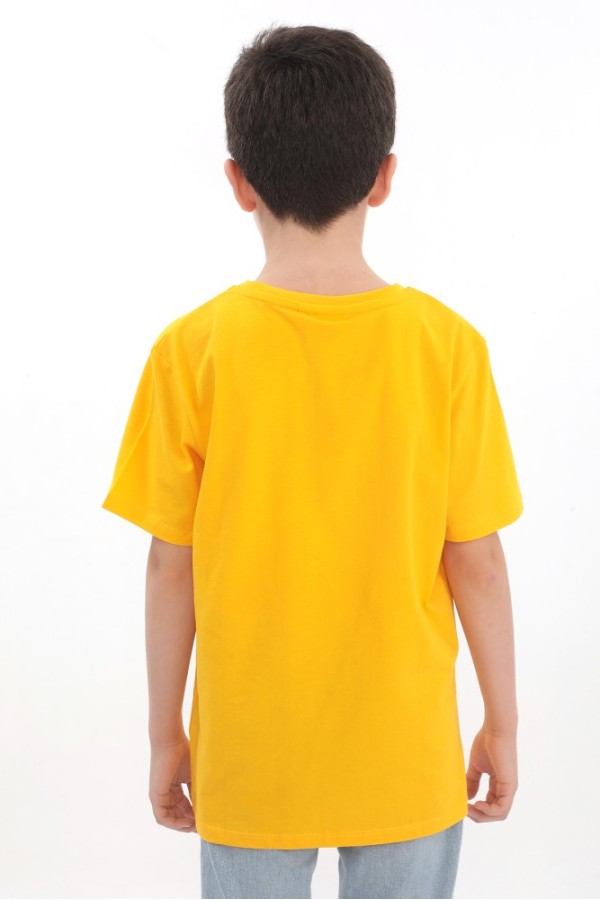 Giyimod ORİJİNAL POKEMON PIKACHU ERKEK ÇOCUK TSHIRT-79765-SARI